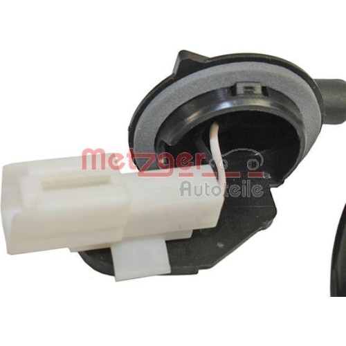 Sensor, Raddrehzahl METZGER 0900831 für MAZDA, Hinterachse