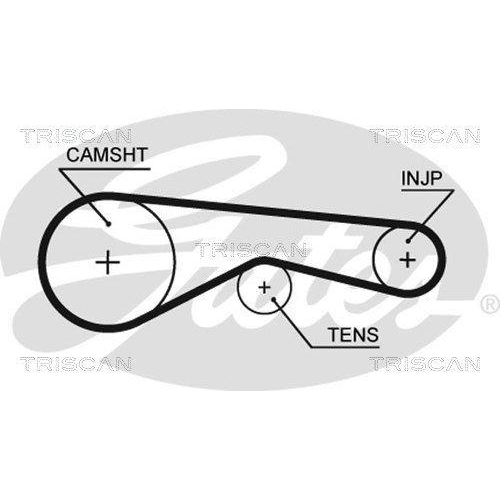 Zahnriemensatz TRISCAN 8647 29082 für