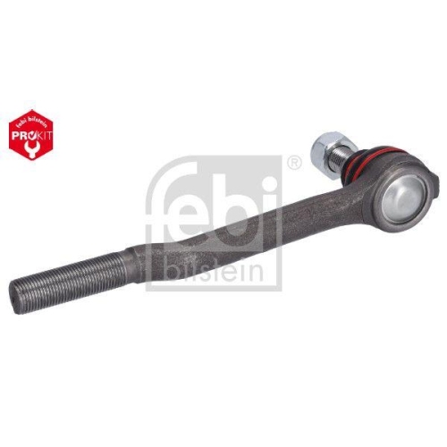 Febi Bilstein 27260 Spurstangenendstück mit Kronenmutter und Splint , 1 Stück