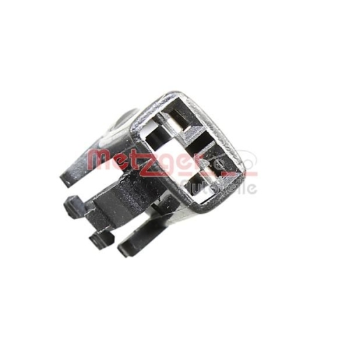 Sensor, Raddrehzahl METZGER 09001268 für HYUNDAI KIA, Vorderachse links