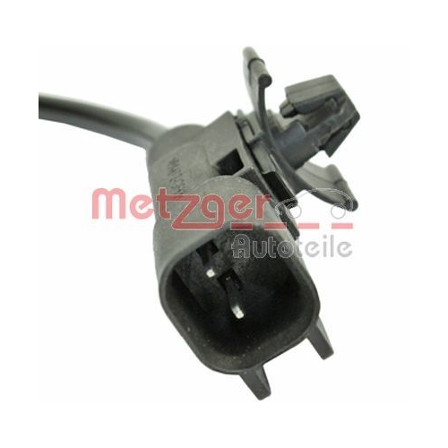 Sensor, Raddrehzahl METZGER 0900836 für OPEL, Hinterachse