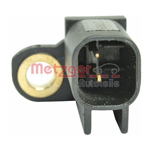 Sensor, Raddrehzahl METZGER 0900837 GREENPARTS für FORD, Hinterachse