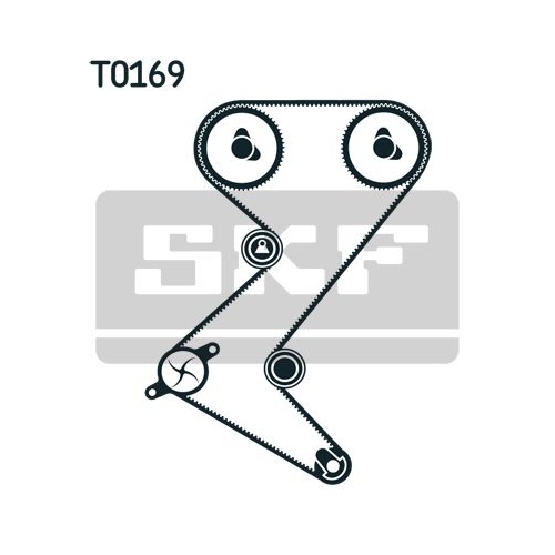 Zahnriemensatz SKF VKMA 03235 für CITROËN FIAT FORD LANCIA MITSUBISHI PEUGEOT