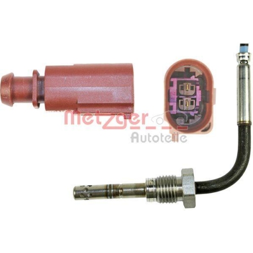 Sensor, Abgastemperatur METZGER 0894007 ORIGINAL ERSATZTEIL für VAG