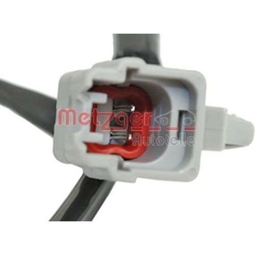 Sensor, Raddrehzahl METZGER 0900839 für NISSAN RENAULT, Hinterachse links