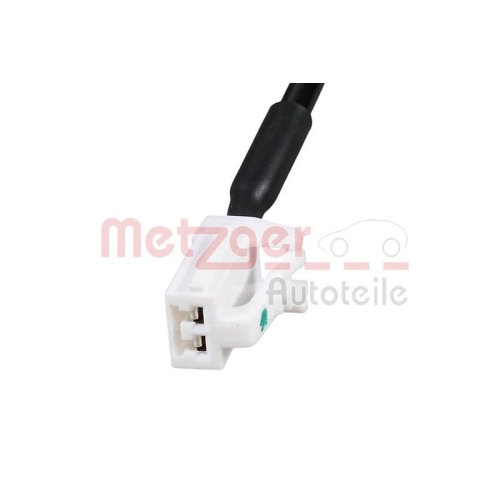 Sensor, Raddrehzahl METZGER 09001271 für HYUNDAI KIA, Hinterachse rechts