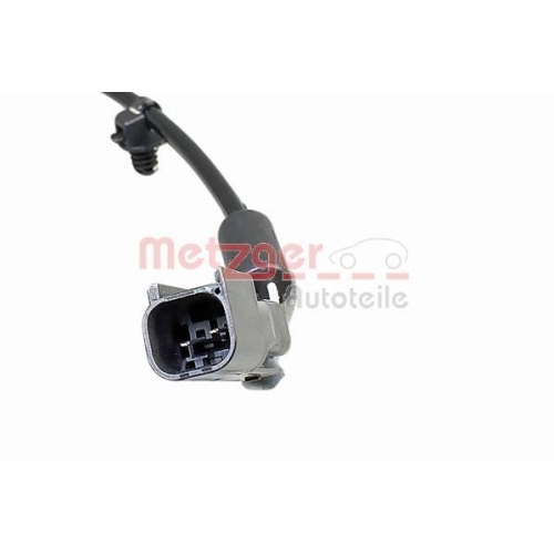 Sensor, Raddrehzahl METZGER 09001273 für MAZDA, Vorderachse