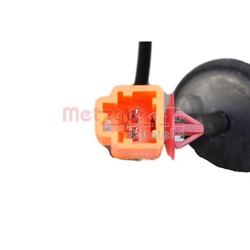 Sensor, Raddrehzahl METZGER 09001275 für HONDA, Hinterachse rechts