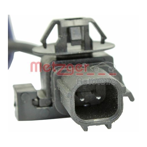 Sensor, Raddrehzahl METZGER 0900845 für HONDA, Hinterachse rechts