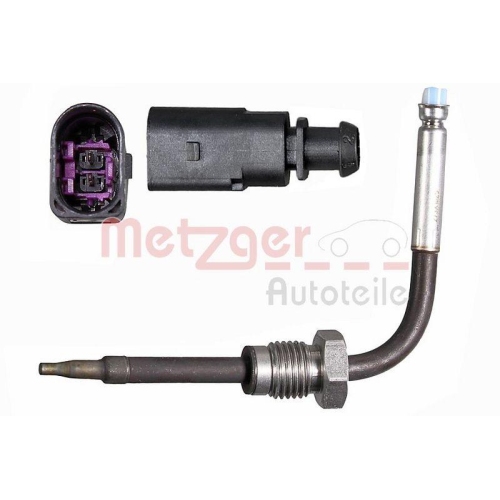 Sensor, Abgastemperatur METZGER 0894047 ORIGINAL ERSATZTEIL für AUDI, rechts