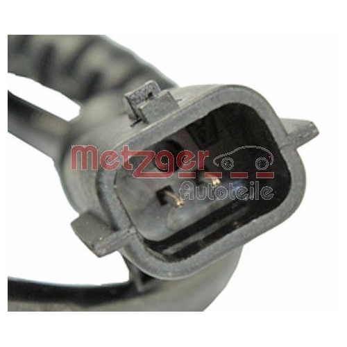 Sensor, Raddrehzahl METZGER 0900848 GREENPARTS für RENAULT, Hinterachse