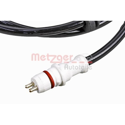 Sensor, Raddrehzahl METZGER 09001281 für FORD, Hinterachse