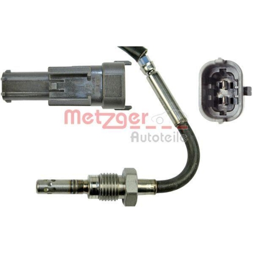 Sensor, Abgastemperatur METZGER 0894067 ORIGINAL ERSATZTEIL für OPEL