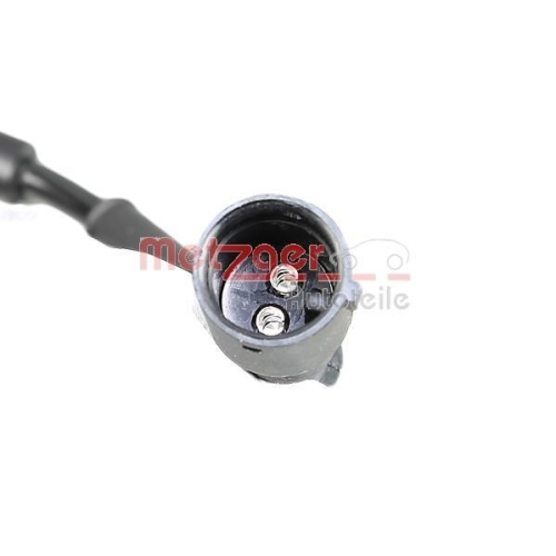 Sensor, Raddrehzahl METZGER 09001287 für RENAULT, Hinterachse rechts