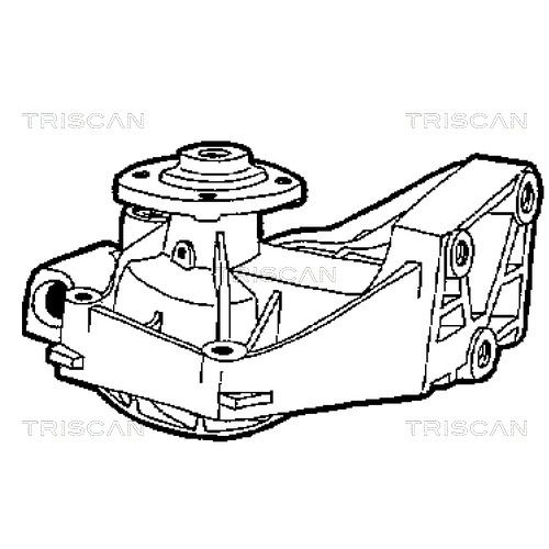 Wasserpumpe, Motorkühlung TRISCAN 8600 15017 für CITROËN FIAT IVECO PEUGEOT