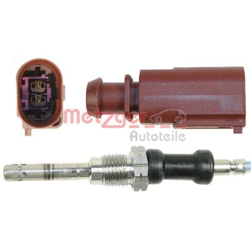 Sensor, Abgastemperatur METZGER 0894772 für VW