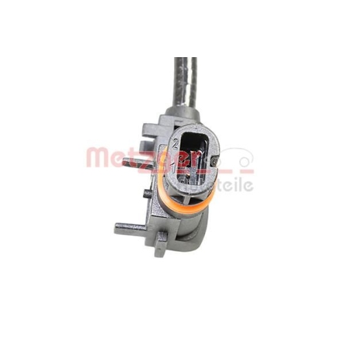 Sensor, Raddrehzahl METZGER 09001290 für MERCEDES-BENZ, Vorderachse