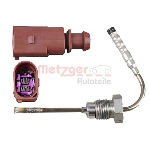 Sensor, Abgastemperatur METZGER 0894799 für VW