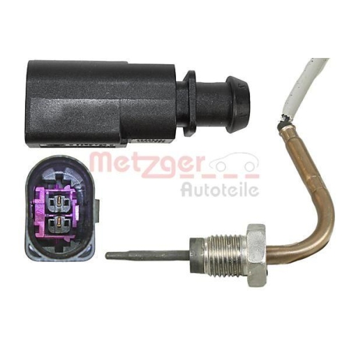 Sensor, Abgastemperatur METZGER 0894801 ORIGINAL ERSATZTEIL für VAG