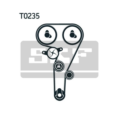 Zahnriemensatz SKF VKMA 02277 für ALFA ROMEO FIAT LANCIA