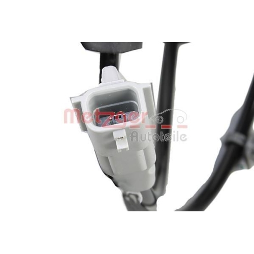 Sensor, Raddrehzahl METZGER 09001294 für RENAULT, Hinterachse links