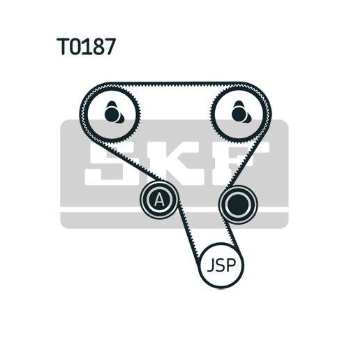 Zahnriemensatz SKF VKMA 06503 für NISSAN OPEL RENAULT VAUXHALL