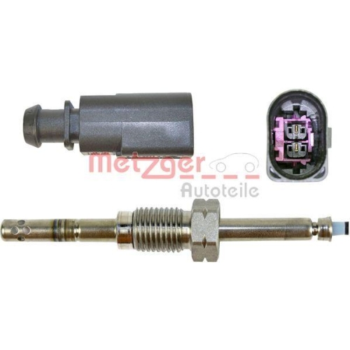 Sensor, Abgastemperatur METZGER 0894166 ORIGINAL ERSATZTEIL für VW