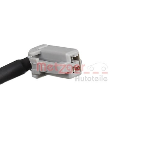 Sensor, Raddrehzahl METZGER 09001304 für TOYOTA, Hinterachse links