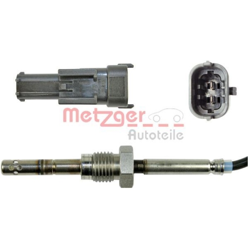 Sensor, Abgastemperatur METZGER 0894223 ORIGINAL ERSATZTEIL für FIAT