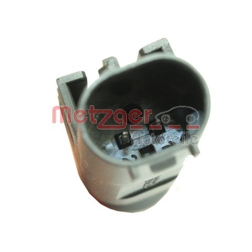 Sensor, Raddrehzahl METZGER 0900894 für FIAT CITROËN/PEUGEOT, Hinterachse