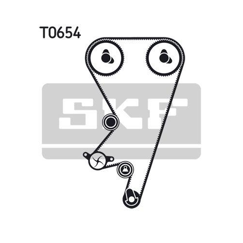 Zahnriemensatz SKF VKMA 05202 für OPEL VAUXHALL CHEVROLET DAEWOO