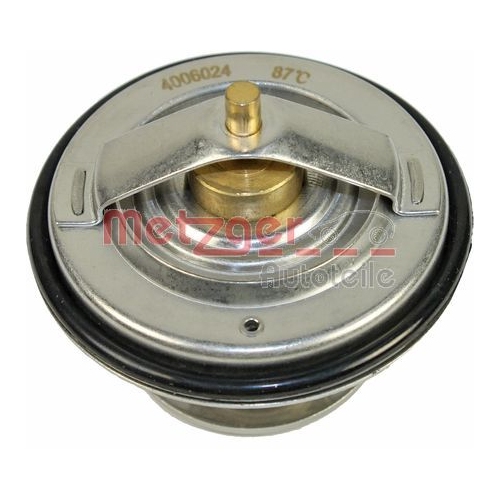 Thermostat, Kühlmittel METZGER 4006024 für MERCEDES-BENZ, hinten links