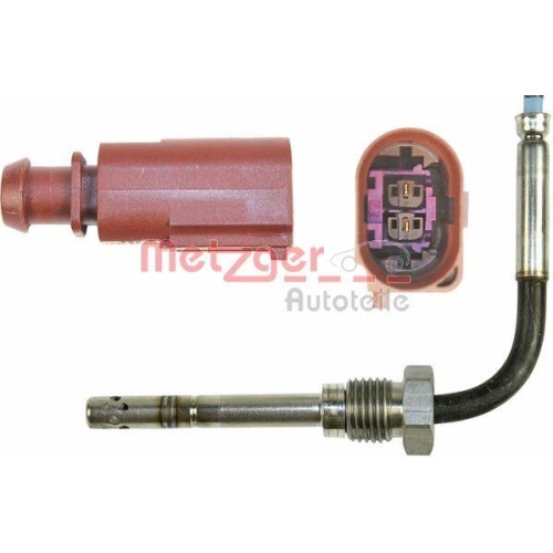 Sensor, Abgastemperatur METZGER 0894378 ORIGINAL ERSATZTEIL für VAG