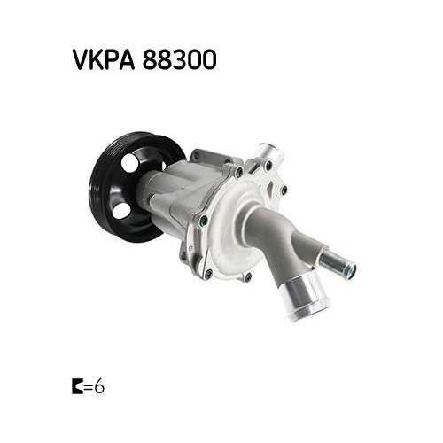 Wasserpumpe SKF VKPA 88300 für MINI