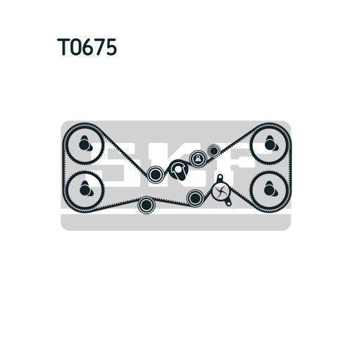 Zahnriemensatz SKF VKMA 98115 für SUBARU