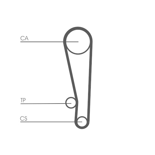 Zahnriemensatz CONTINENTAL CTAM CT1013K1