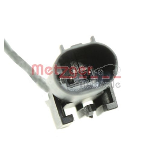 Sensor, Raddrehzahl METZGER 0900920 für FIAT, Vorderachse