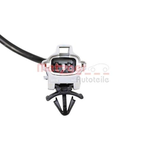 Sensor, Raddrehzahl METZGER 09001336 für HYUNDAI, Vorderachse links