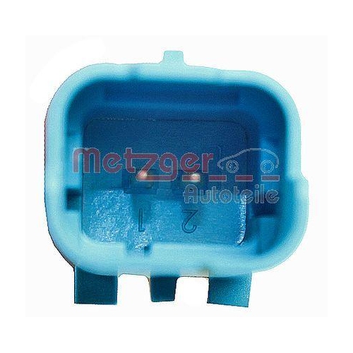 Sensor, Raddrehzahl METZGER 0900922 für CITROËN/PEUGEOT, Hinterachse