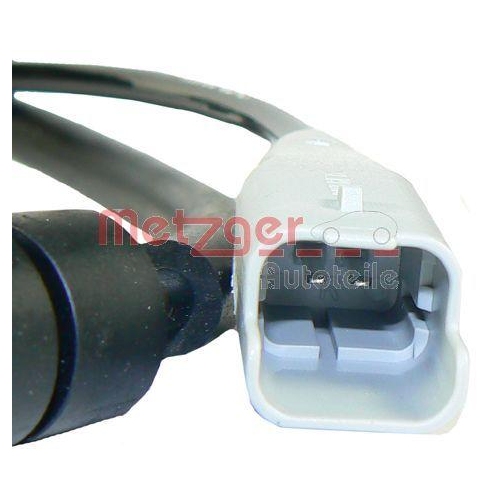 Sensor, Raddrehzahl METZGER 0900928 für CITROËN CITROËN/PEUGEOT, Vorderachse