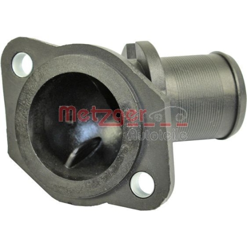 Kühlmittelflansch METZGER 4010021 für FIAT LANCIA CITROËN/PEUGEOT, Thermostat