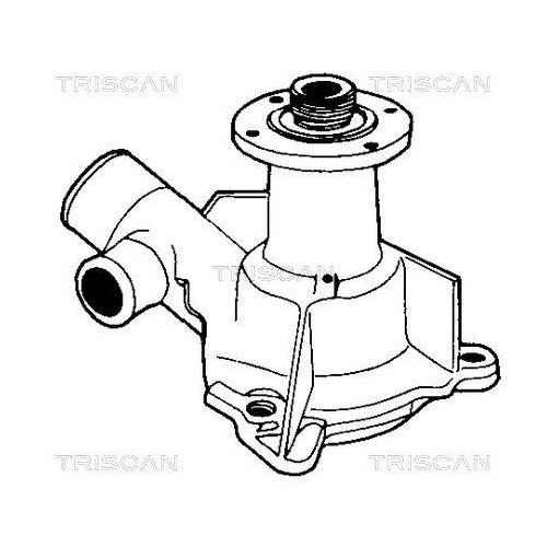 Wasserpumpe, Motorkühlung TRISCAN 8600 11023 für BMW