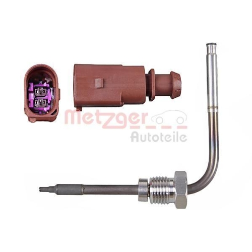 Sensor, Abgastemperatur METZGER 0894872 für AUDI VW VAG