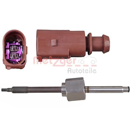 Sensor, Abgastemperatur METZGER 0894873 für MERCEDES-BENZ VW VAG