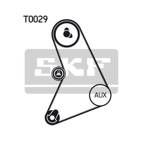 Zahnriemensatz SKF VKMA 04000 für FORD