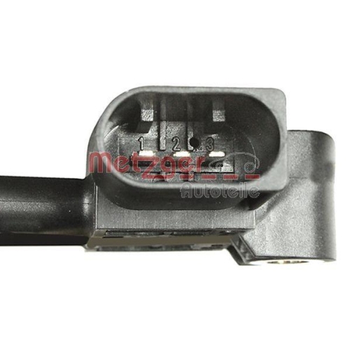 Sensor, Abgasdruck METZGER 0906344 GREENPARTS für MERCEDES-BENZ