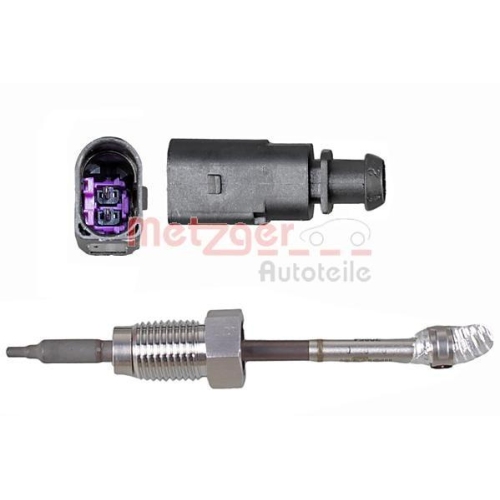 Sensor, Abgastemperatur METZGER 0894882 für AUDI SKODA VW VAG