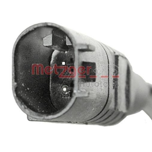 Sensor, Raddrehzahl METZGER 0900967 GREENPARTS für MERCEDES-BENZ, Hinterachse