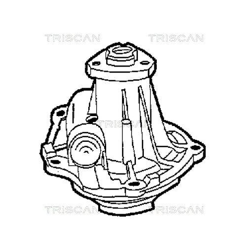 Wasserpumpe, Motorkühlung TRISCAN 8600 29006 für AUDI SEAT SKODA VW