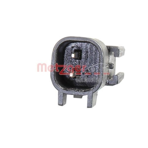 Sensor, Raddrehzahl METZGER 09001382 für MITSUBISHI, Hinterachse links